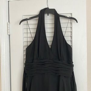 Black dress Halter top